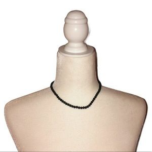 5 for‎ $25 ❄️ 
Black bead necklace